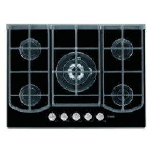 AEG HG795440NB 5 Burner Gas On Glass Hob Black 750mm £507.00
