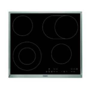 AEG HK634060XB 4 Zone Ceramic Hob Black 600mm