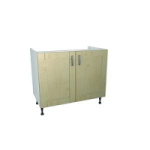 Wickes Daytona Base Unit Maple Effect 1000mm