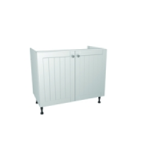 Wickes Edmonton Base Unit White Arch 1000mm