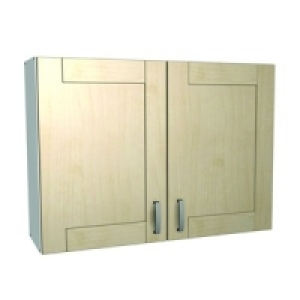 Wickes Daytona Wall Unit Maple Effect 1000mm
