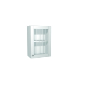 Wickes Edmonton Glass Wall Unit White Arch 500mm