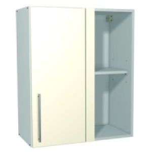 Wickes Costa Rica Corner Wall Unit Gloss Cream 600mm £58.00