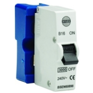 Wickes  Wylex Type B Plug-In Mini Trip Circuit Breaker 16 Amp