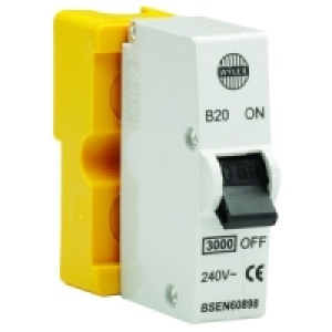 Wylex Type B Plug-In Mini Trip Circuit Breaker 20 Amp
