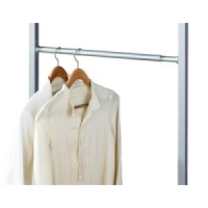 Wickes Wardrobe Rail Hanger Telescopic Bar Kit 700-1300mm