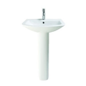 Wickes Inca Basin with Full Pedestal 600mm