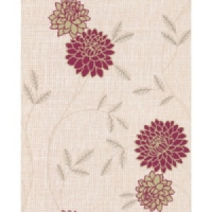 Superfresco Shaan Decorative Wallpaper Red 10m
