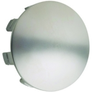 Wickes Shallow End Caps For Brushed Nickel Handrail Pack 2