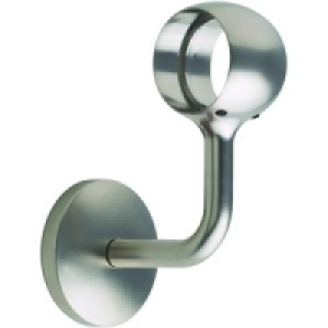 Wickes Brushed Nickel Handrail Connecting Wall Bracket £7.79