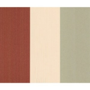 Graham & Brown Bold Stripe Decorative Wallpaper Terracotta 1