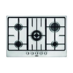 Zanussi 5 Burner Gas Hob Stainless Steel