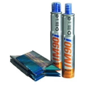 Paslode IM90i Galvanised Smooth Nail Fuel Pack 90x3.1mm