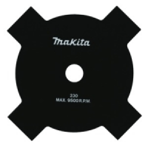Makita B-14118 4 Tooth Brushcutter Star Blade 25.4mm 10in