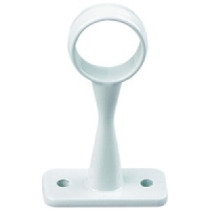 Wickes Centre Rail Bracket White 19mm