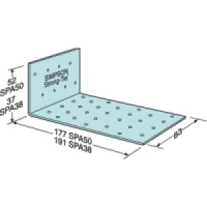 Wickes Sole Plate Anchor 38mm SPA38 £2.49