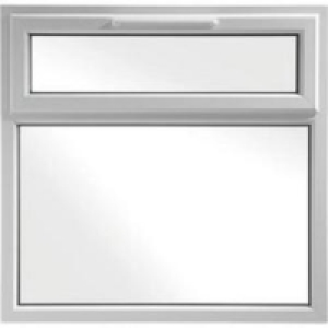 Wickes uPVC A Rated Casement Window White 1160x1190mm Top Hu £169.00
