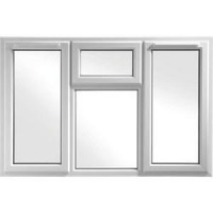 Wickes uPVC A Rated Casement Window White 1010x1770mm Side & £294.00