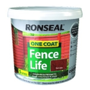 Ronseal One Coat Fencelife Red Cedar 5L £6.49