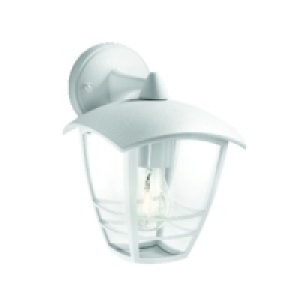 Philips 60W Creek Wall Lantern White £22.99