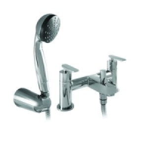 Wickes Breno Bath Shower Mixer Tap Chrome