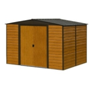 Rowlinson Metal Apex Shed W/O Floor 10x8 £449.98