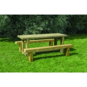 Forest Garden Sleeper Bench and Table Set 1.8m £299.99