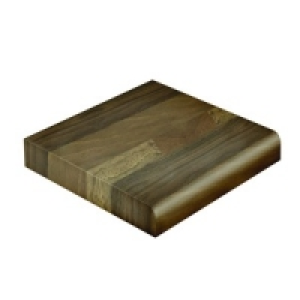 Blocked Oak With Grain Effect Upstand 3m