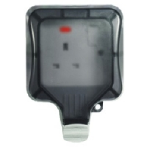 Masterplug IP66 13A Switched Socket 1 Gang WP21 &pound;7.97