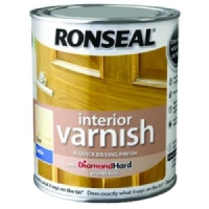Ronseal Interior Varnish Satin Clear 750ml £15.98
