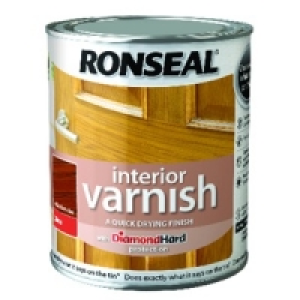 Ronseal Interior Varnish Gloss Medium Oak 750ml £15.98