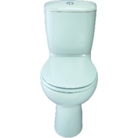 Wickes  Wickes Fiji Toilet Pan, Cistern with Toilet Seat