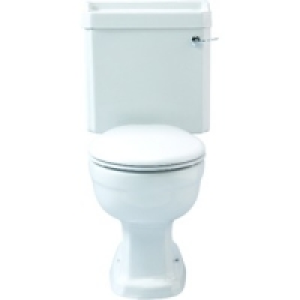 Wickes Hamilton Toilet Pan, Cistern & Lever with Soft Close