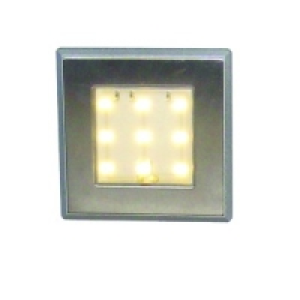 LED WW Quattro Square Plinth Lights Pk 3