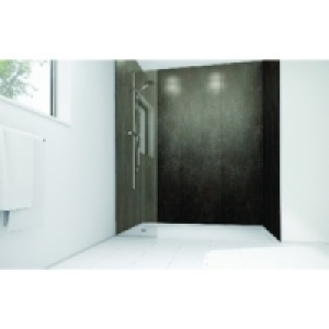Wickes Ash Gloss Laminate 900x900mm 2 sided Shower Panel Kit £840.00