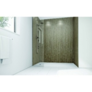 Wickes High Gloss Purple Laminate 1200x900mm 3 sided Shower  £884.00