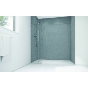Wickes Silver Diamond Acrylic 1700x900mm 3 sided Shower Pane &pound;2.89
