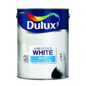 Dulux Vinyl Matt Pure Brilliant White 5L