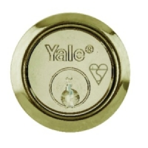 Yale P-X52KP-PB British Standard Rim Cylinder Brass &pound;11.92