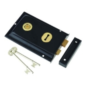 Yale P-334-BK Rim Sashlock Black &pound;11.99