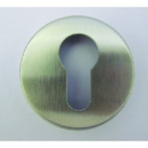 4FireDoors Euro Profile Escutcheon Satin Anodised Aluminium  £4.99