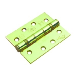 4FireDoors Ball Bearing Hinges Brass 102x76x3mm PK3 &pound;19.99