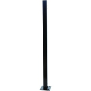 Wickes Metal Deck Post 1020x50x50mm Black £15.99