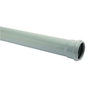 Wickes Grey Soil Pipe Length 3000mm