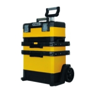 Stanley 1-95-621 Yellow Metal & Plastic Rolling Workshop