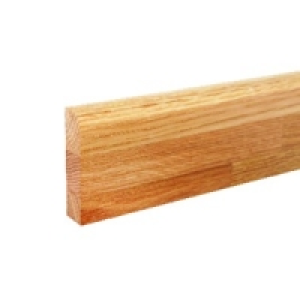 Wickes Solid Oak Upstand 3m