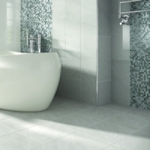 Wickes Replica Floor Tile Grey 330x330mm