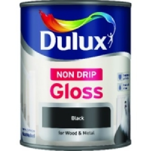 Dulux Non Drip Gloss Black 750ml £15.99