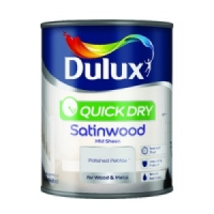 Dulux Quickdry Satinwood Polished Pebble 750ml