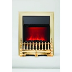 Camberley Electric Inset Fires Brass